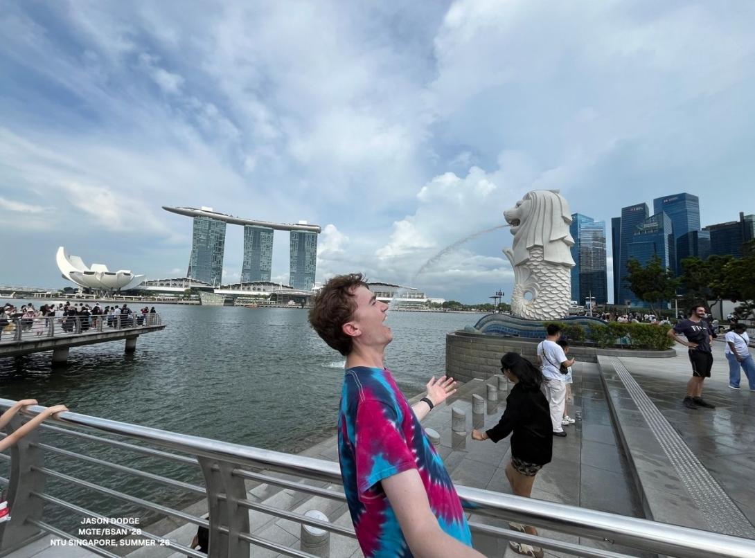 Jason Dodge; NTU Singapore, summer '26